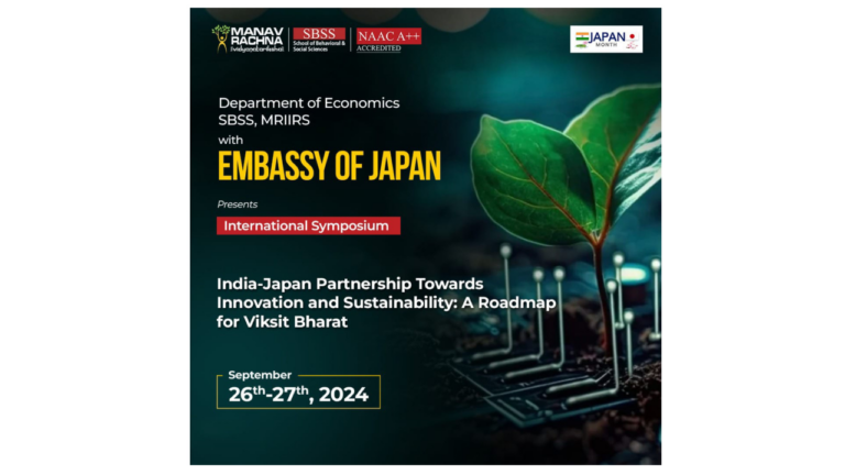 International Symposium on India-Japan Partnership on Innovation and Sustainability towards Vikshit Bharat