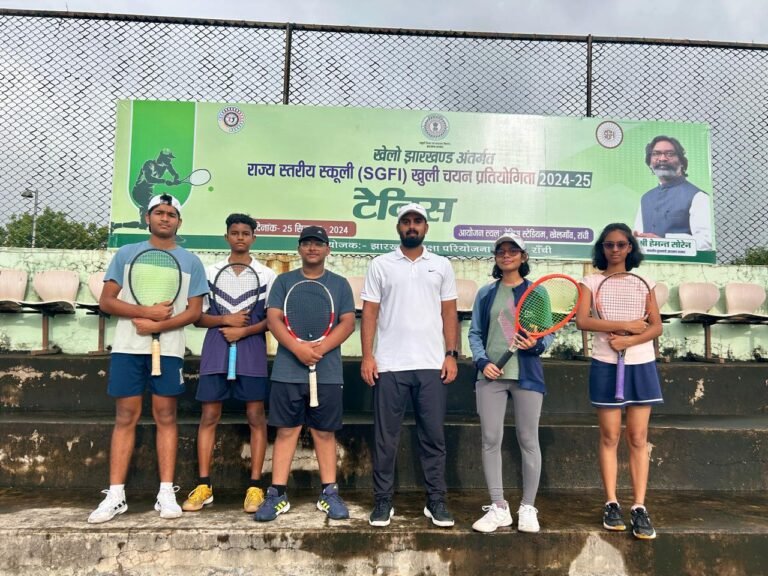 Report on Report on SGFI Lawn Tennis Tournament