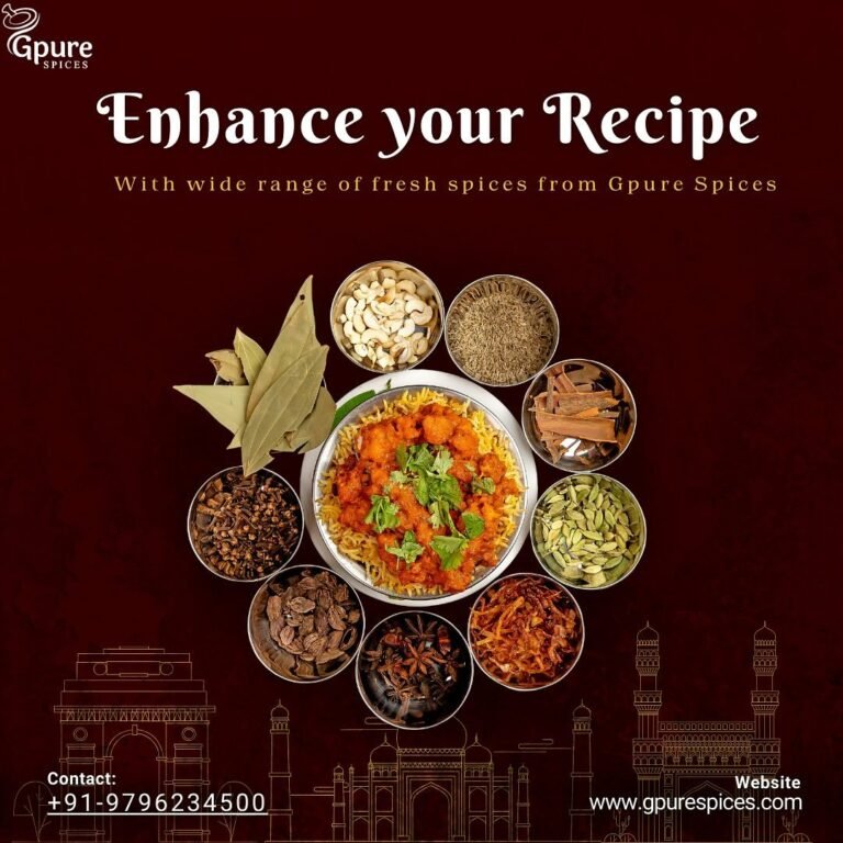 GPURE Spices: Bringing the Essence of India to Your Kitchen