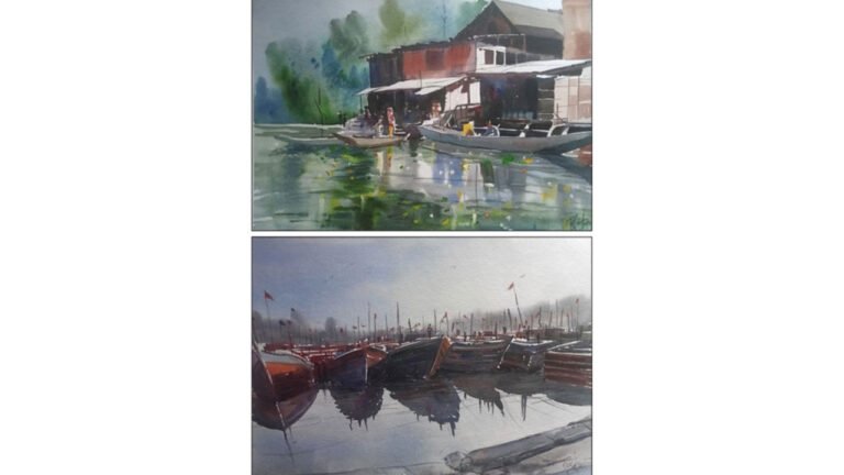 “Serenity in Nature” Solo Show of Paintings By Rajendra Chauhan in Jehangir