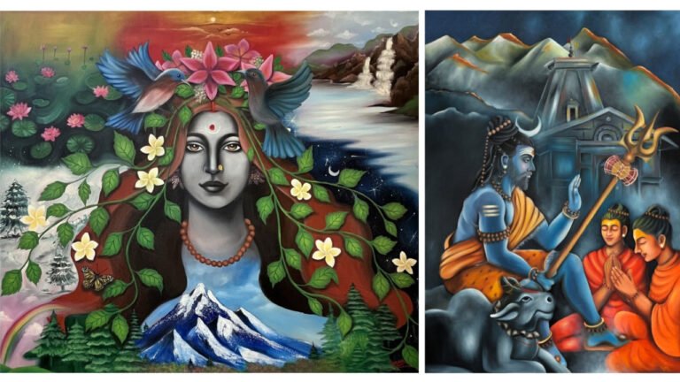 “Shreekanthaya” Solo Show of Paintings by Ahmedabad based artist Bulbul Rai in Jehangir