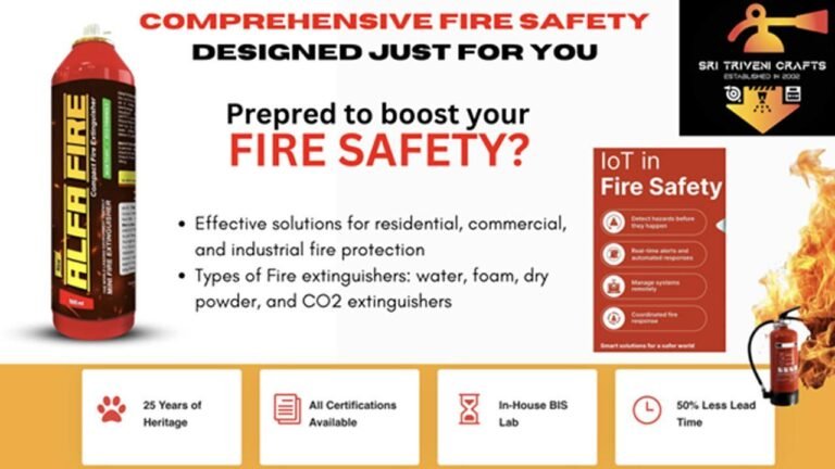 Igniting Safety: Sri Triveni Crafts` Journey to the Top of Fire Protection