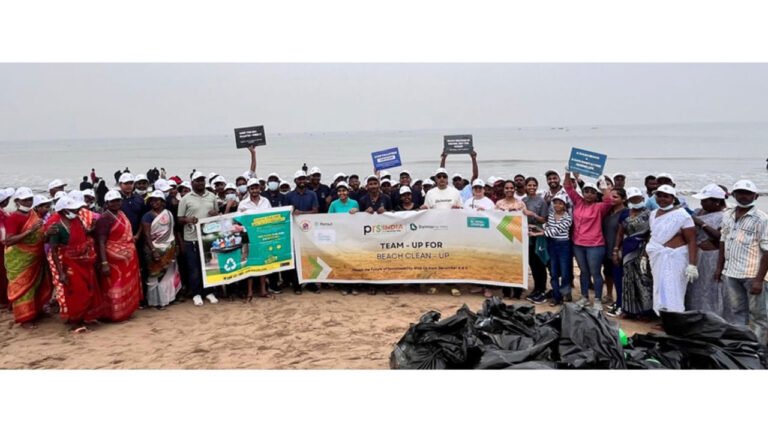 Collaborative Beach Cleanup highlights commitment to Sustainability ahead of Plastics Recycling Show India