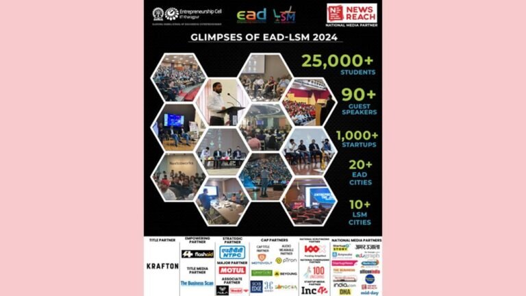 Empowering India’s Future Innovators: Highlights from Entrepreneurship Cell IIT Kharagpur`s EAD-LSM 2024