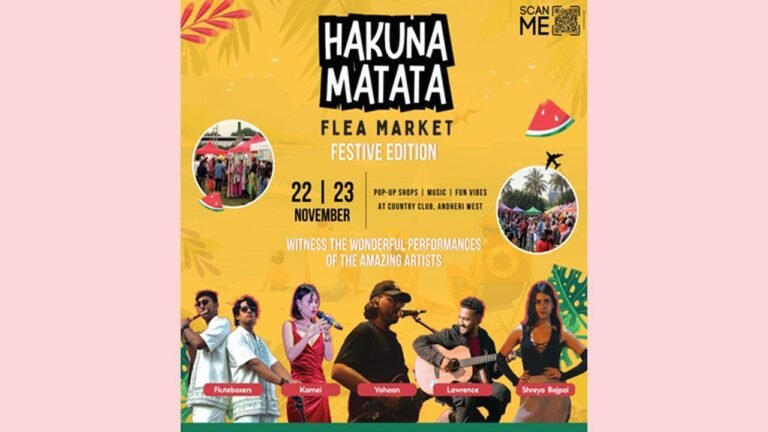 Hawaiian Magic in Mumbai: the `Hakuna Matata Flea` A Unique Experience!
