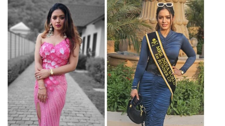 Poornima Yadav Shines as Mrs. India World 2024 First Runner- Up – A Journey of Strength and Determination