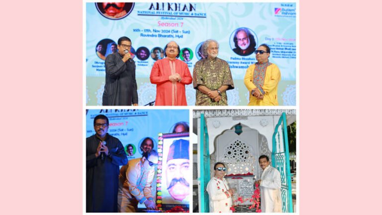 Pt. Prodyut Mukherjee and Abhijeeth Bhattacharjee conceived curated and produced a festival in memory of Ustad Bade Ghulam Ali khan of Patiala Gharana.