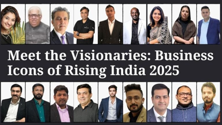Meet the Visionaries: Business Icons of Rising India 2025