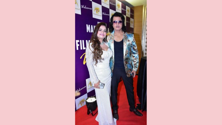 Producer Manju Bharti unveiled Five Films in the presence of Mukesh J. Bharti Freddy Daruwala Rajneesh Duggal and Pramod Pathak