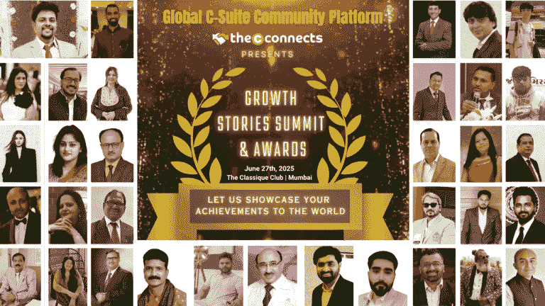 Growth Stories Summit and Awards 2025, Mumbai By TheCconnects Magazine Global C-Suite Community Platform