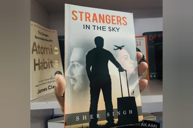 Famous English writer Sher Singh’s book displaying at Chinar Book Festival, Srinagar