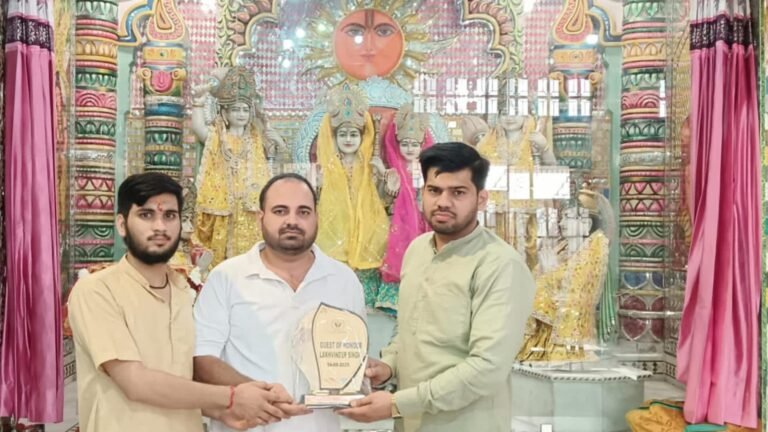 A Beacon of Trust: Lakhwinder Singh Honored for Ethical Visa Consultancy