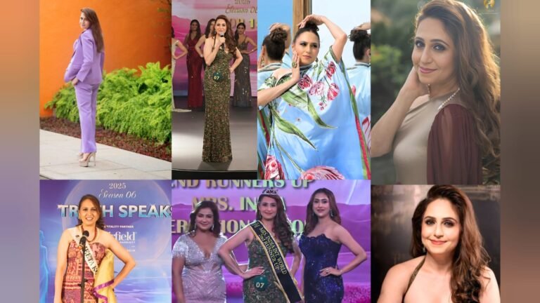 Meeta Vihang Kotadia Wins 2nd Runner-Up Title as Mrs. India International World