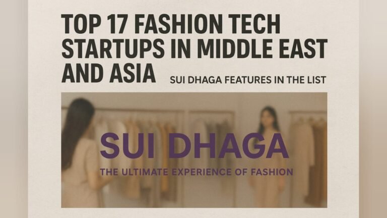“Fashion Meets Technology: Sui Dhaga Rises as a Top Indian Startup at Startup Grind APAC & Middle East”