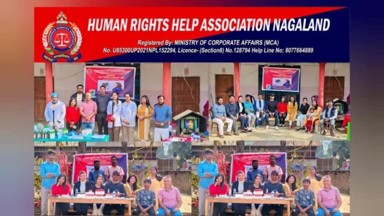 Free Thyroid Screening Camp Organised by HRHAN Draws Massive Public Participation in Dimapur