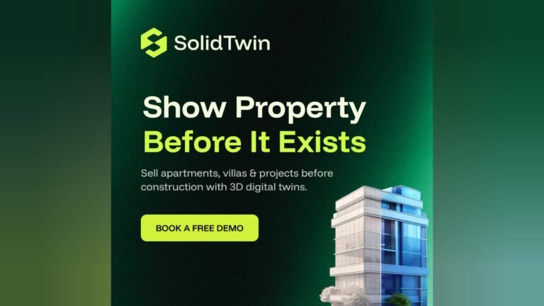 SolidTwin Launches India’s First Real-Time Interactive 3D Platform for Real Estate