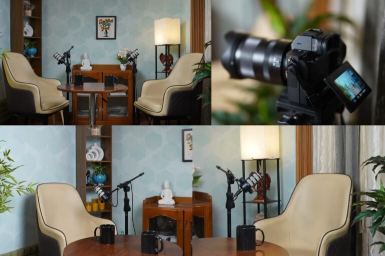 Stop Searching for Studios Book Your Professional Podcast Shoot at RV Rising Studio Today