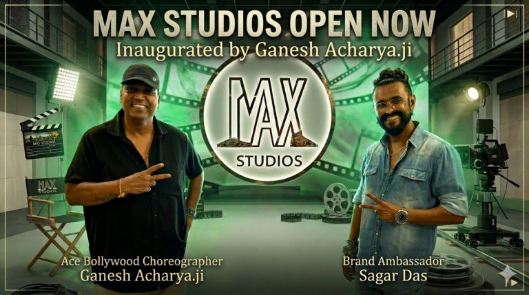 Choreographer Sagar Das Launches Max Studios, Joins Elite League of Choreographers with Their Own Studio