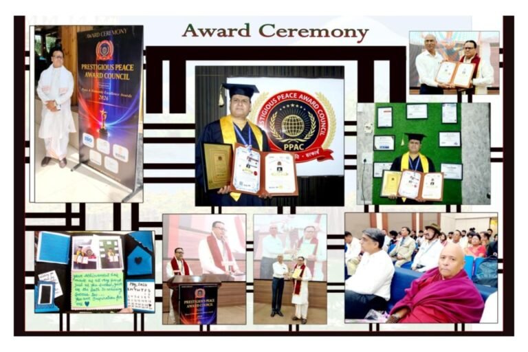Pt. Murari Lal Sharma Honored with Honorary Doctorate for Contributions to Vedic Knowledge and Social Service