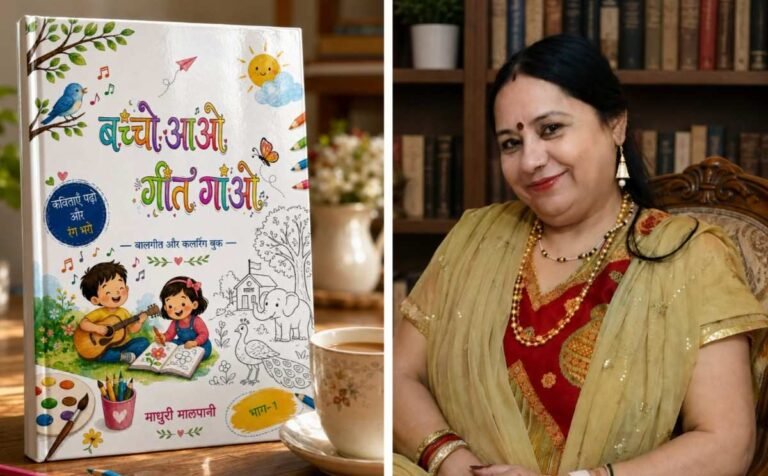 Lecturer Madhuri Malpani Releases Debut Children’s Poetry and Coloring Book