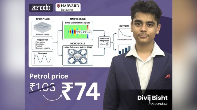 A Delhi Teen’s Physics Breakthrough Could Help Lower Petrol Prices to ₹74!