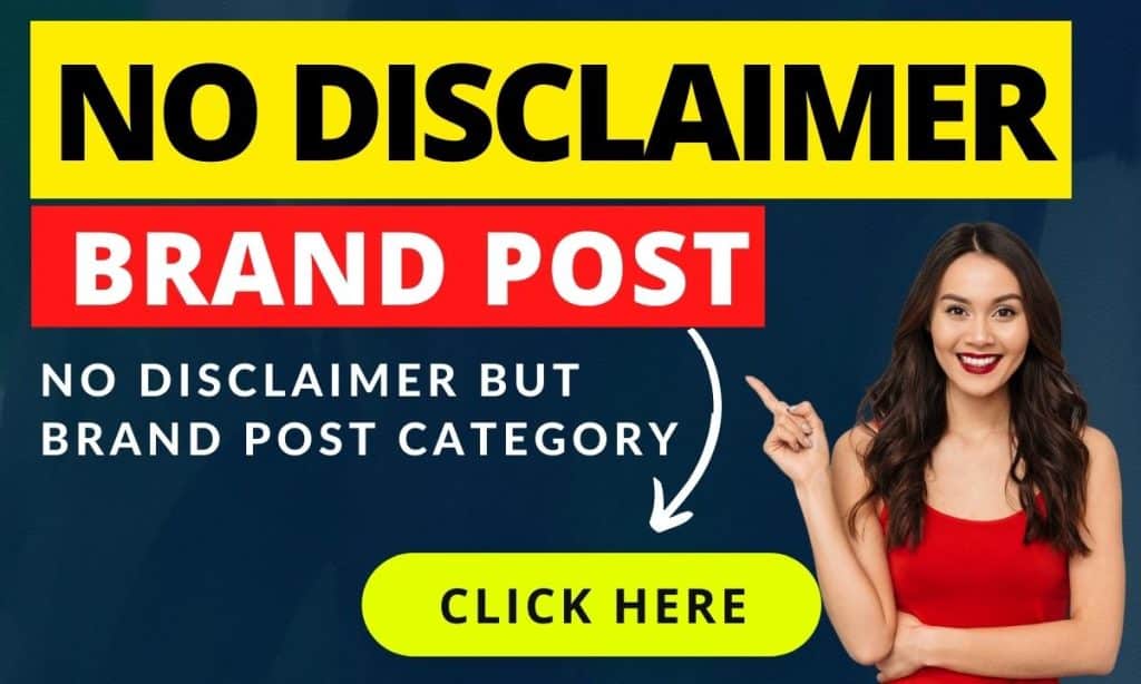 No Disclaimer Brand cost
