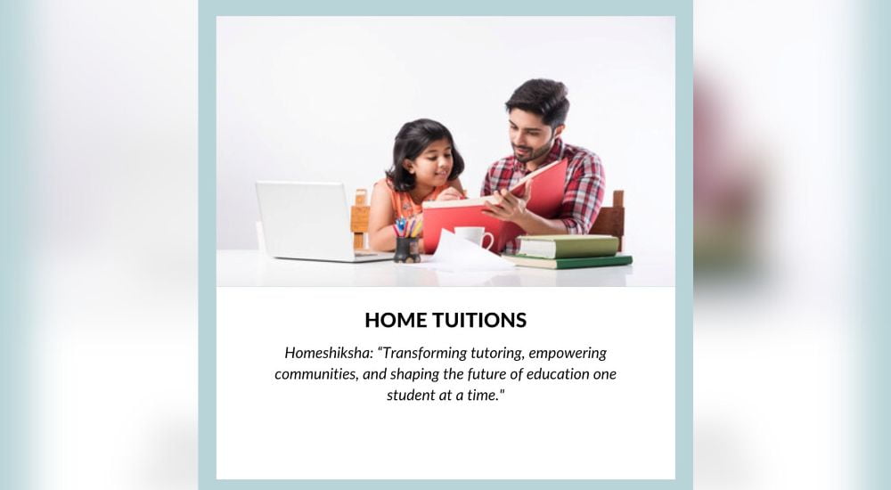 How Hyderabad Edtech Startup is Revolutionizing Home Tuitions Industry in India